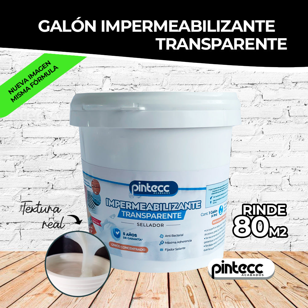 GALÓN IMPERMEABILIZANTE TRANSPARENTE