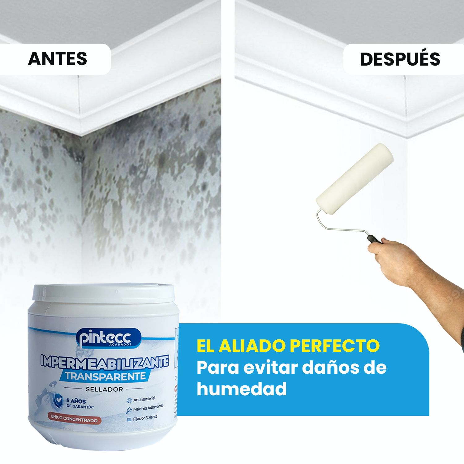 500 ML IMPERMEABILIZANTE TRANSPARENTE