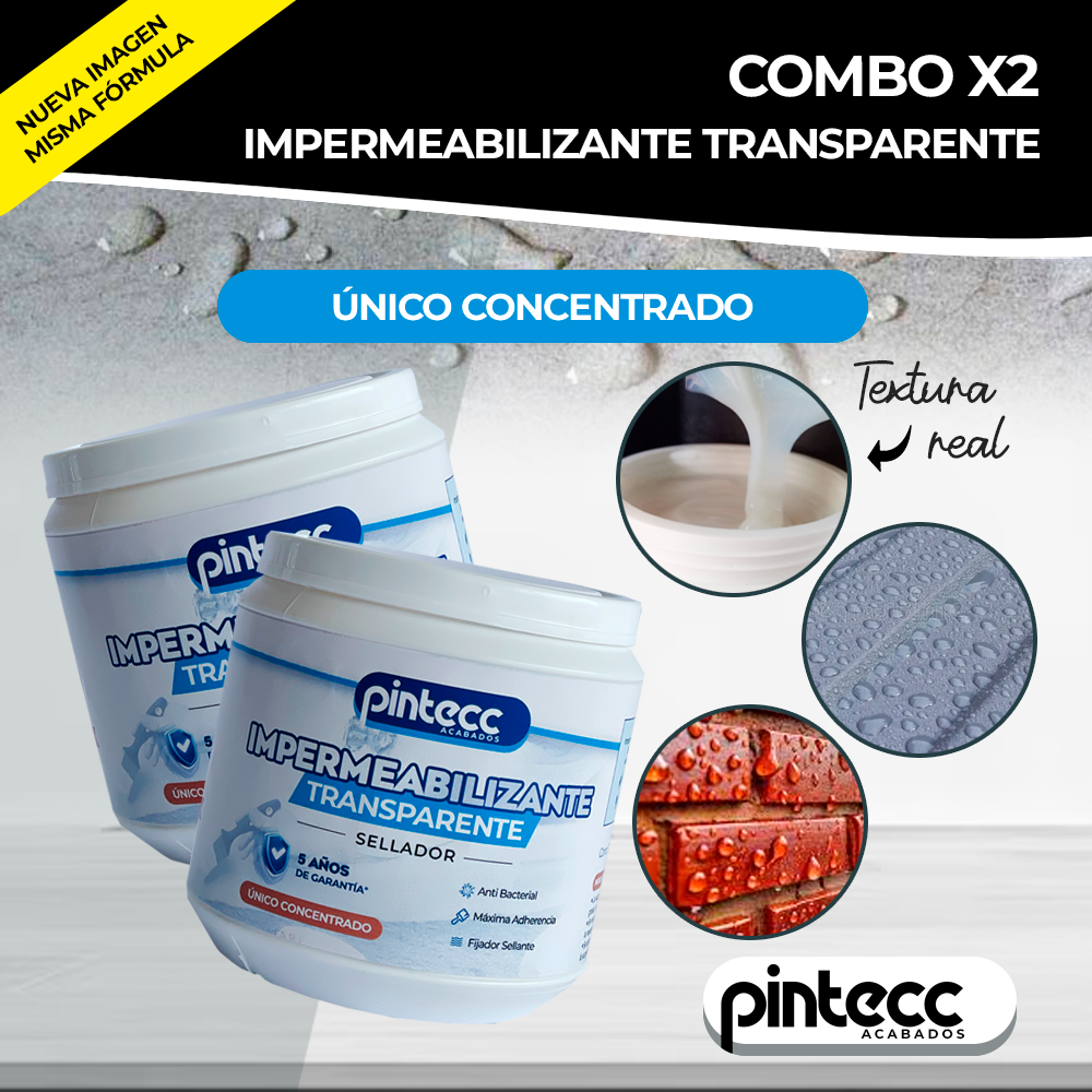 500 ML IMPERMEABILIZANTE TRANSPARENTE